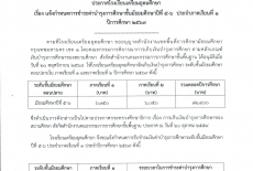 แจ้งกำหนดการชำระค่าบำรุงการศึกษาชั้น ม.5-6 ประจำภาคเรียนที่ 1 ปีการศึกษา 2569